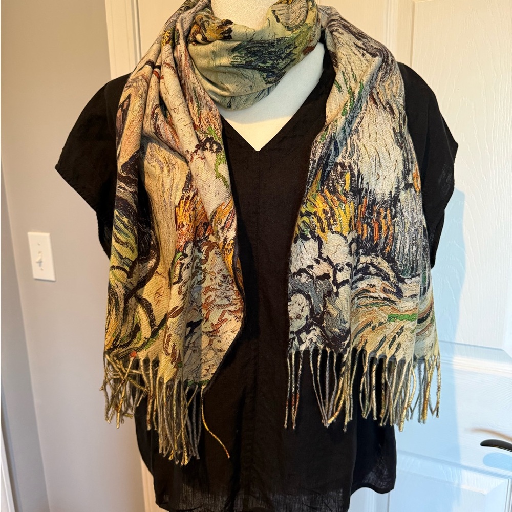 Artistic Multicolor Scarf